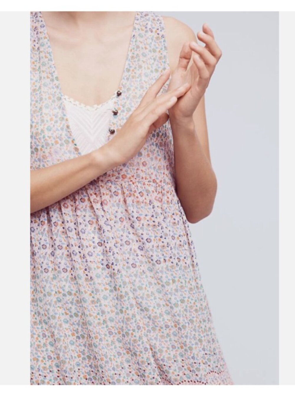 Maeve Anthropologie Violetta Dress in Mauve Motif – Size Small - Picture 4 of 12